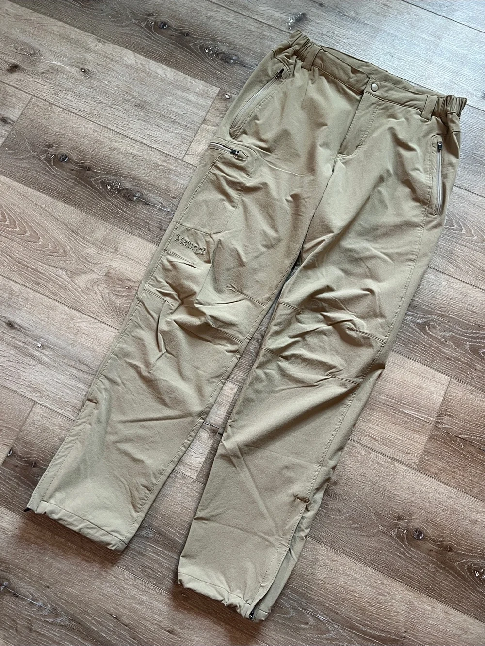 Marmot - Men's M (32) Khaki Cargo Hiking Pants, Stretch, Made for Any Adventure